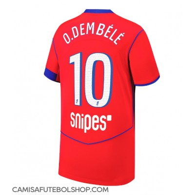 Camisa de time de futebol Paris Saint-Germain Ousmane Dembele #10 Replicas 3º Equipamento 2025-26 Manga Curta Camisa de time de futebol Paris Saint-Germain Ousmane Dembele #10 Replicas 3º Equipamento 2025-26 Manga Curta